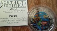 Palau Farbmünze 1992 PP 1 Dollar Münze Schutz der Meeresfauna Hessen - Braunfels Vorschau
