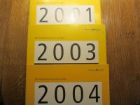 Briefmarkenkalender Deutsche Post 1986/87/90/93/96/97/2001/03/04 Bayern - Lauingen a.d. Donau Vorschau