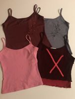 3 Tops Shirts Spaghettiträger Gr. M 38/40 in rot, pink, grau Zara Schleswig-Holstein - Kiel Vorschau