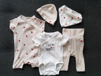 ♥️Baby Set 5-tlg "I love my family"♥️ H&M/ Gr. 50, beige, kurzarm Vahrenwald-List - List Vorschau