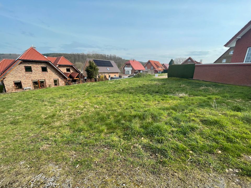 Vollerschlossenes Grundstück im idyllischen Baugebiet in Kalletal