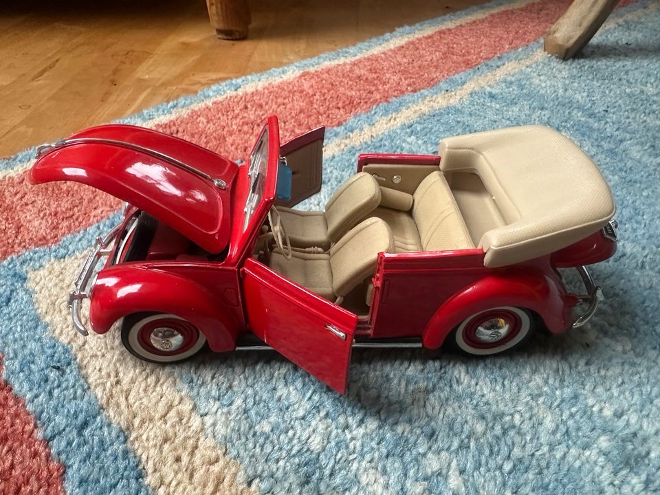 Maisto 1:18 Volkswagen (1951), Cabrio, Käfer unbespielt in Wetter (Ruhr)