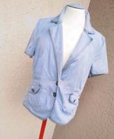 S. Oliver  Blusen Blazer Gr. 40 / 42, NEUw., grau/cremeweiß Rheinland-Pfalz - Alzey Vorschau