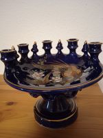 1 handbemalte Keramikschale mit 5 Kerzenhaltern Brandenburg - Bernau Vorschau