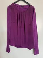 Comma Bluse 38 M langarm lila Businessbluse Nordrhein-Westfalen - Troisdorf Vorschau