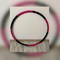 Hula Hoop Reifen 1,2 kg Fitness mit Edelstahlkern pink schwarz Sachsen - Meerane Vorschau