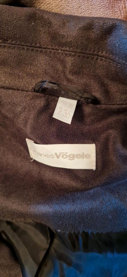 Vögele Jacke in Lederoptik gr. 36 in Mannheim