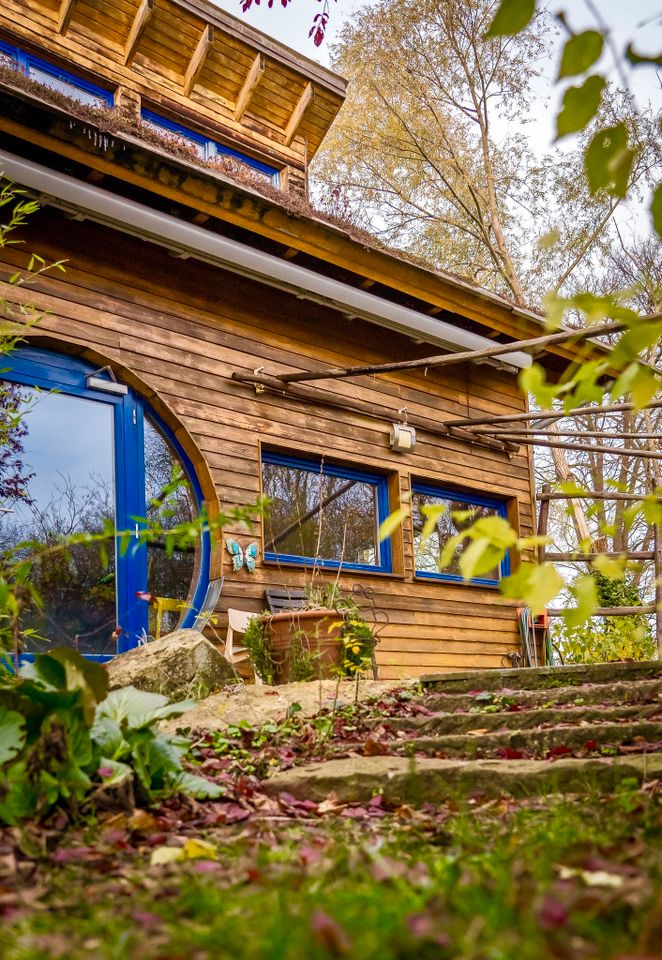 Nachhaltiges Wohnglück – Freistehendes Einfamilienhaus mit ökologischer Holzständerbauweise für Naturliebhaber in Bad Langensalza