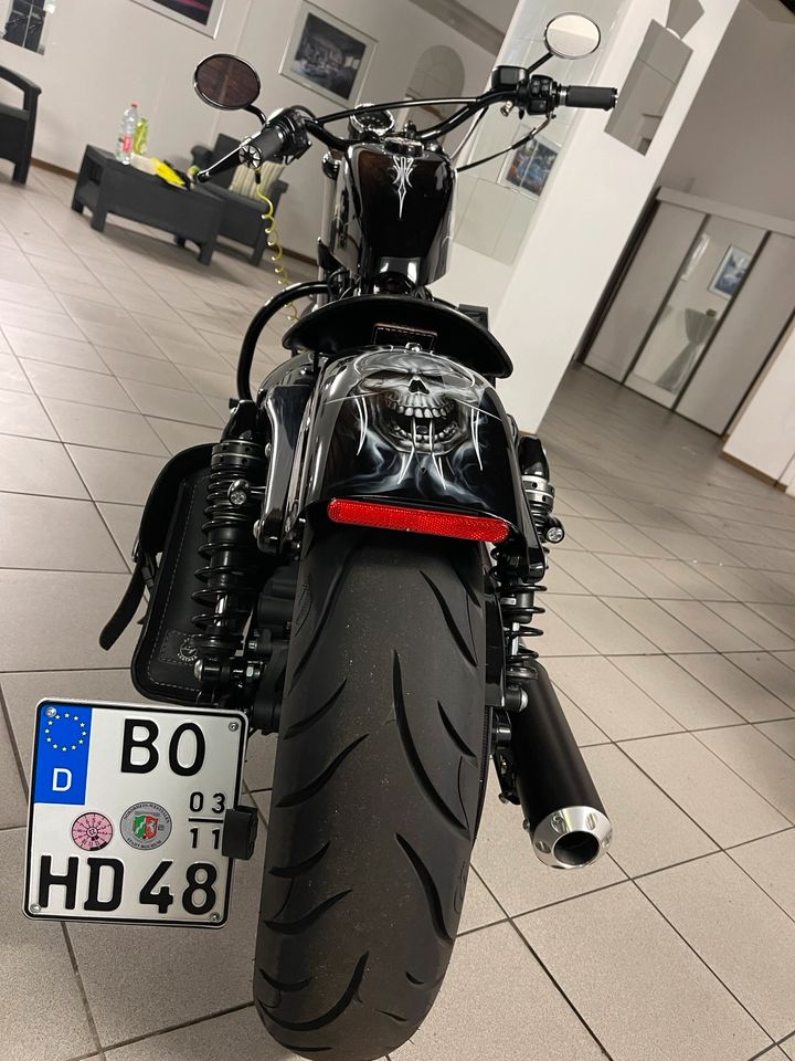 HARLEY DAVIDSON SPORTSTER FORTY EIGHT 1HD TOP UMBAU 160 REIFEN in Bochum