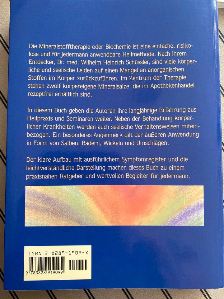 Ratgeber Salze Mineralstoffe n. Dr. Schüssler Bechtermünz Verl. in Fröndenberg (Ruhr)