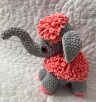 Amigurumi Elefant plush (Baby-Mammut) Baden-Württemberg - Heidenheim an der Brenz Vorschau