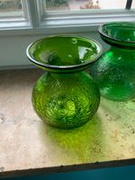 2 Hyazinthengläser Dänemark grünes Glas Paarpreis Düsseldorf - Bilk Vorschau