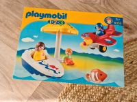 Playmobil 123 Urlaub Urlaubsspaß Flugzeug Boot Nordrhein-Westfalen - Alsdorf Vorschau