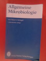 Taschenbuch: "Allgemeine Mikrobiologie" Hans Schlegel Bayern - Neuhof an der Zenn Vorschau