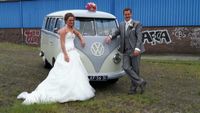 Oldtimer VW Bus Mieten VW T1 Grau Weiss bulli T2 Hochzeitsauto Niedersachsen - Osnabrück Vorschau