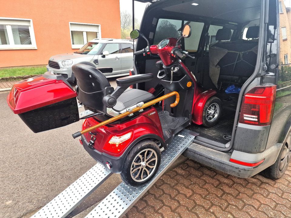 ELEKTRO Seniorenmobil LUXXon E4800 + Rampen + Zubehör - FREI HAUS in Heusweiler