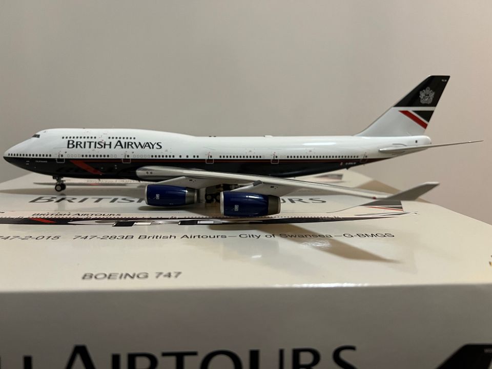J Fox Models Boeing 747-400 British Airways (Landor livery) NEU! in Berlin