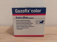 Fixierbinde Gazofix color blau 8cm x 20m streched OVP Nürnberg (Mittelfr) - Großreuth b Schweinau Vorschau