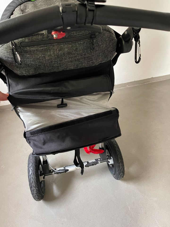 Premium Kinderwagen TFK  0 bis 34 KG mit allem Zubehör in Neckartenzlingen