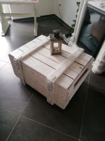 Tischtruhe Holz Truhe Beistelltisch Shabby Weiß Holzkiste Möbel Nordrhein-Westfalen - Reken Vorschau