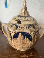 Rarität! Bowlentopf aus Keramik, alt, mit Burgen am Rhein Nordrhein-Westfalen - Arnsberg Vorschau
