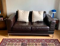 IKEA ARILD Sofa Couch 2-Sitzer Leder Ledersofa TOP Nordrhein-Westfalen - Neuss Vorschau