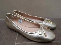 NEUE Echtleder Ballarinas / Schuhe der Marke Cox, Gr.38 goldfarbe Sachsen-Anhalt - Magdeburg Vorschau