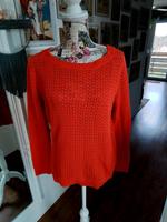 Luftiger Pullover 38 Orange Tchibo TCM Baden-Württemberg - Bad Friedrichshall Vorschau