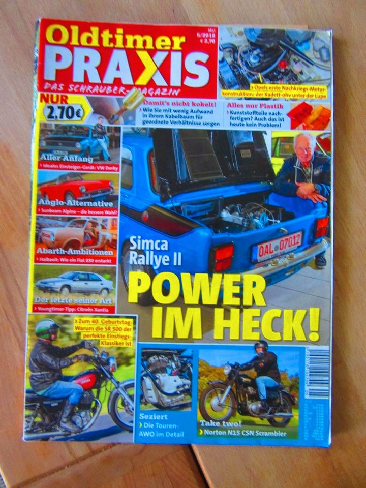 Das Schrauber Magazin: Oldtimer PRAXIS 05/2018 in Markdorf