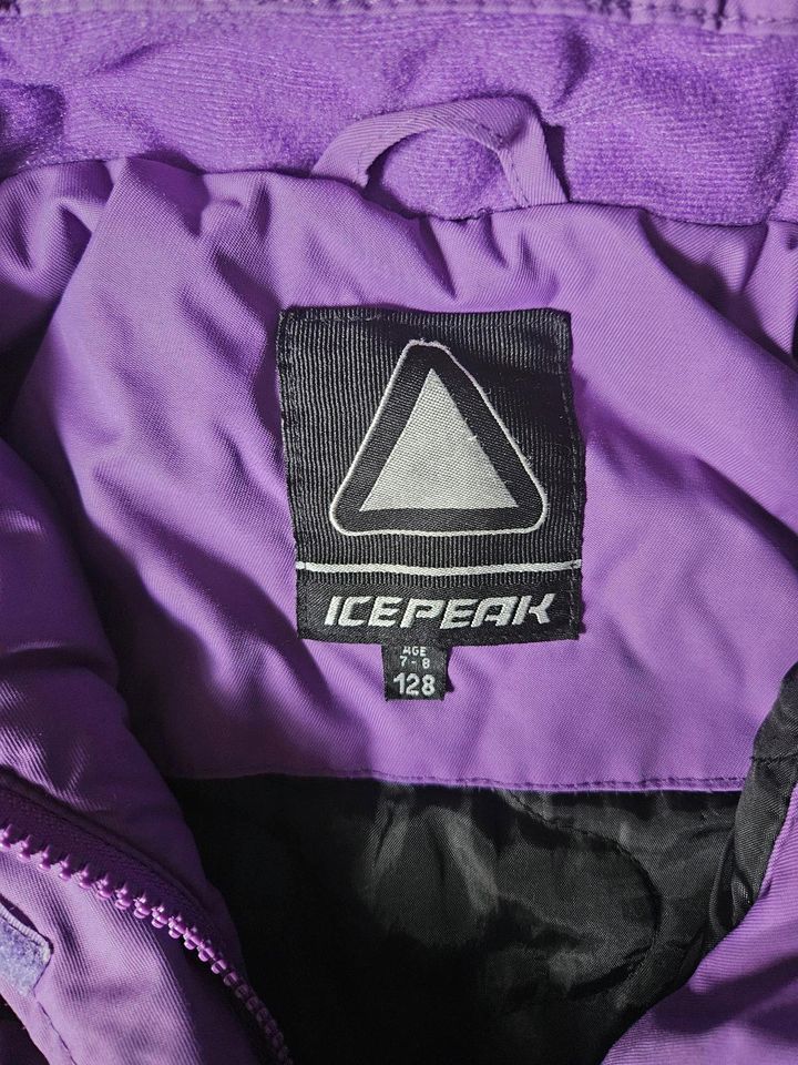 Icepeak Mantel lila Größe 128 in Plaidt