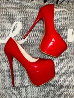 Sexy Rote Plateau High Heels Nordrhein-Westfalen - Detmold Vorschau