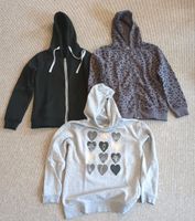 Kapuzenjacke Hoodie schwarz, grau, violett Mädchen Gr. 158,164,XS Thüringen - Niederzimmern Vorschau