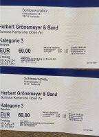 Tausche! 2 Herbert Grönemeyer Karten für 2 Karten für Samstag Baden-Württemberg - Karlsruhe Vorschau