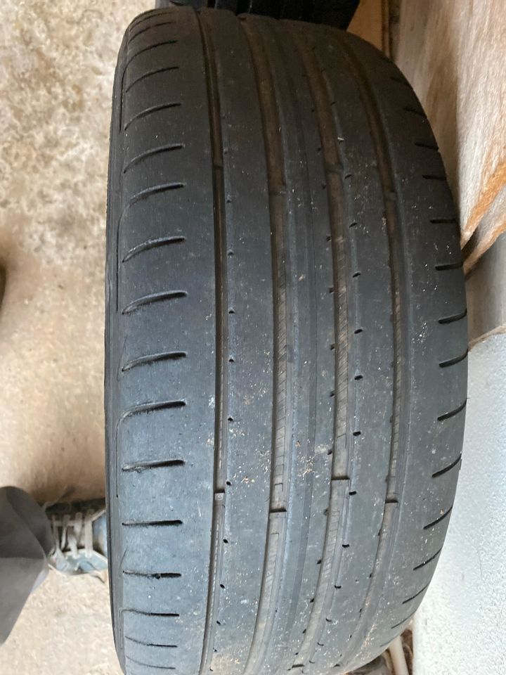 Alu Sommerreifen Mercedes B und A Klasse 215/45R16 in Winnweiler