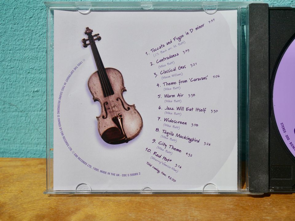 CD – VANESSA MAE – The Violin Player in Berlin