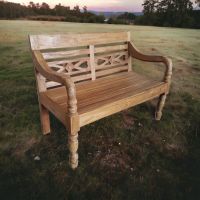 TEAK GARTENBANK PEDRO 100 CM Nordrhein-Westfalen - Isselburg Vorschau