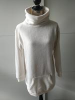 TCM Tchibo Kleid langer Pullover creme weiß Kragen 158 164 S M Bayern - Breitengüßbach Vorschau