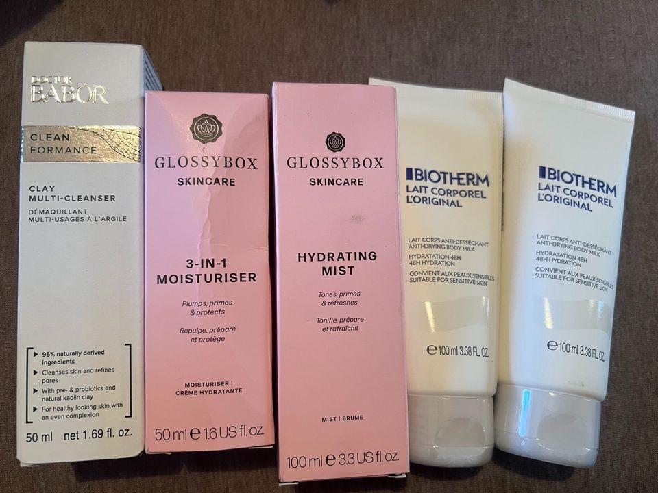 Babor Glossybox Skincare Biotherm neu in Sandersdorf