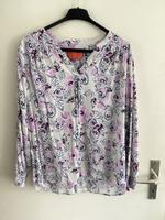 Bluse, Langarm, Lieblingsstück, Gr. 44,floral, Creme, rosa Hannover - Ahlem-Badenstedt-Davenstedt Vorschau