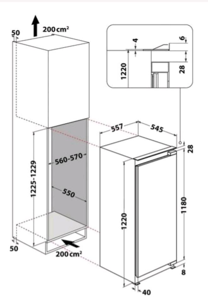 BAUKNECHT Einbaukühlschrank KSI 12VF3, 122 cm hoch, 55,7 cm breit in Bonn -  Beuel | Kühlschrank & Gefrierschrank gebraucht kaufen | eBay Kleinanzeigen  ist jetzt Kleinanzeigen