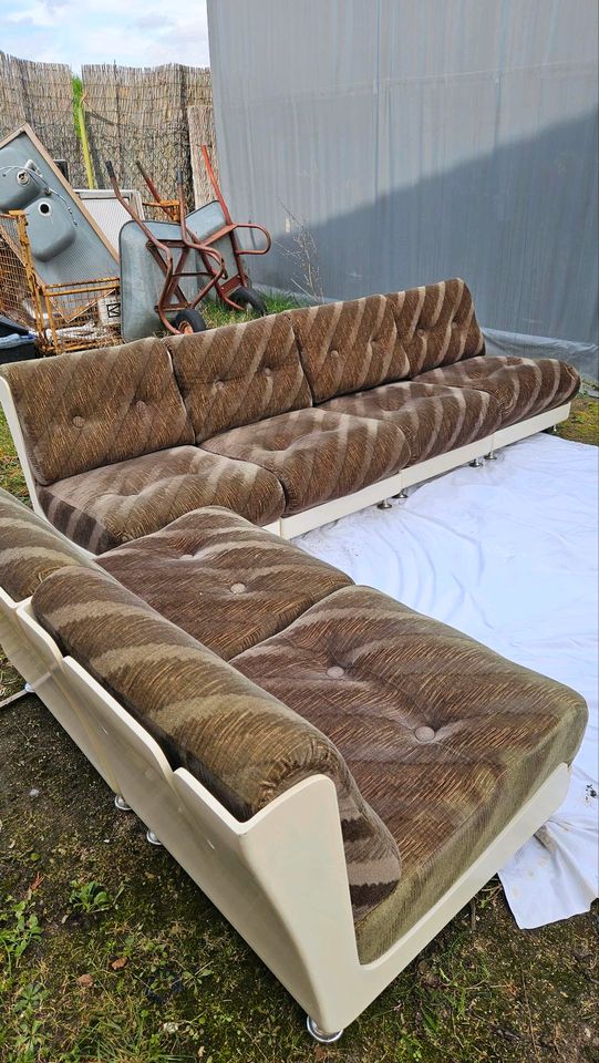 Vintage Sofa Retro Couch Sessel Mario Bellini Amanta Stil 6-teil in Ingelheim am Rhein