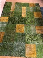 Teppich Pakistan grün Patchwork Saarland - Nalbach Vorschau