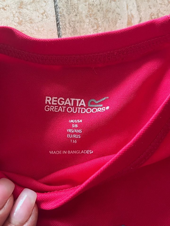 Regatta Wander-Shirt, Mädchen, Größe 116 in Notzingen