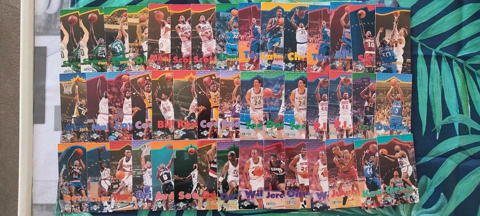 Teil1 NBA 740 Karten u. a. Michael Jordan Fleer/Upper Deck in Sontheim