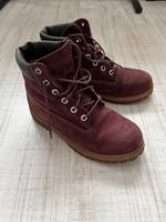 Timberlands bordeauxrot Hessen - Marburg Vorschau