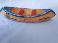 Indianer Kanu, Boot, Holz, Holzboot Spielzeug Sachsen-Anhalt - Petersberg (Saalekreis) Vorschau