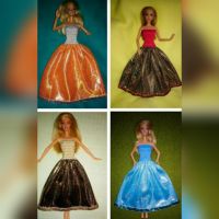 Diverse Barbie Puppen Abend Kleidung Prinzessin Glitzer Kleid Brandenburg - Perleberg Vorschau