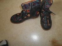 Stiefeletten Übergangsstiefeletten Damen Gr. 39-40 bunt Bayern - Ebern Vorschau