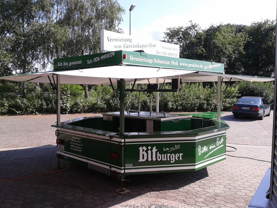 Ausschankwagen,Bierwagen,Schankwagen,Getränkewagen zu vermieten in Meppen