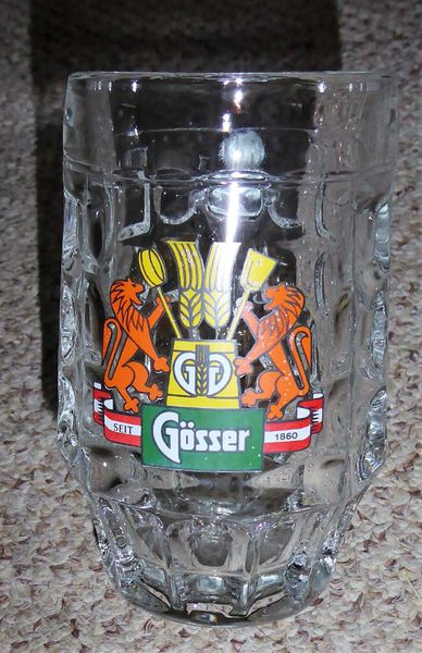 Gösser Glaskrug alt Bier Brauerei Göss Leoben Bierkrug in Hessen -  Darmstadt | eBay Kleinanzeigen ist jetzt Kleinanzeigen